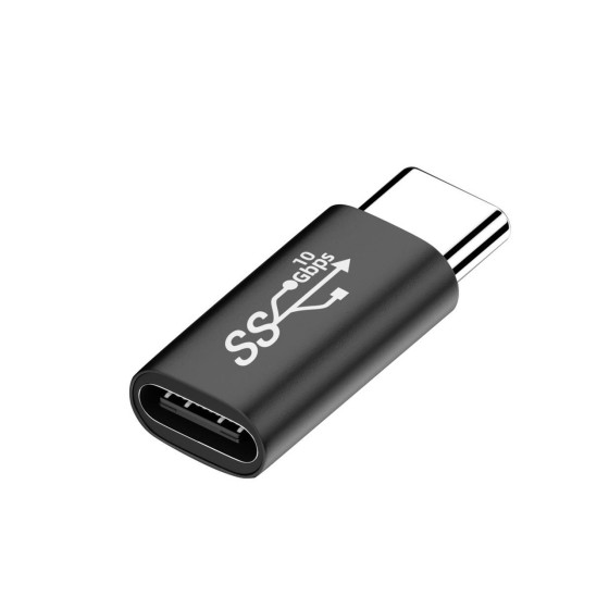 変換アダプター Type-C to Type-C 5A オスtoメス コネクタ 高速データ転送 急速充電 4K 映像出力 充電ケーブル用 タイプC 端子 ka10000a019-osu2mesu