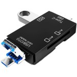 SDカードリーダー 3in1メモリーカードリーダー  双方向高速データ転送 Type-C/Micro usb/USB SD TF USB カメラアダプタ 0TG機能 変換 アダプタ 超小型 設定不要