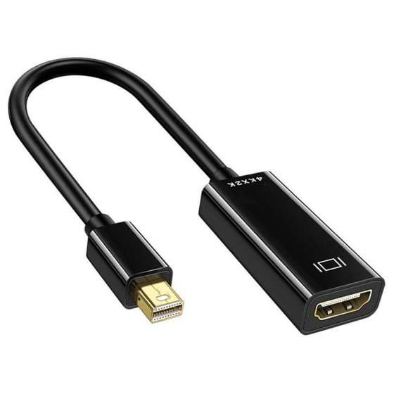Mini DisplayPort to HDMI 変換ケーブル 変換アダプタ 4K ウルトラHD UHD 1080P フルHD FHD ディスプレイポート テレビ 音声 オス メス 変換コネクタka10000a074