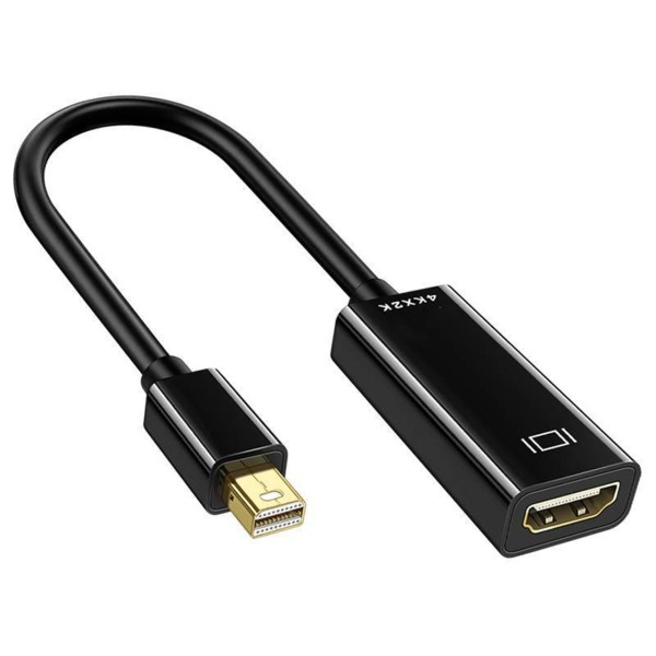 Mini DisplayPort to HDMI 変換ケーブル 変換アダプタ 4K ウルトラHD UHD 1080P フルHD FHD ディスプレイポート テレビ 音声 オス メス 変換コネクタka10000a074