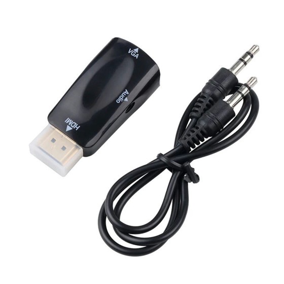 X23/HDMIからVGAへの変換ケーブル 音声音声出力付き