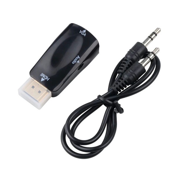 X23/HDMIからVGAへの変換ケーブル 音声音声出力付き