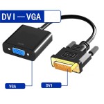 DVI to VGAメス 高画質変換アダプター 24+5/24+1 汎用 X52 長さ：0.5m パソコンモニター用 接続変換ケーブルka10000a094