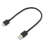 USB3.0ハードディスクデータケーブル Micro USB 高速ポータブルハードディスクケース接続ケーブル 長さ：20cm ka10000a126
