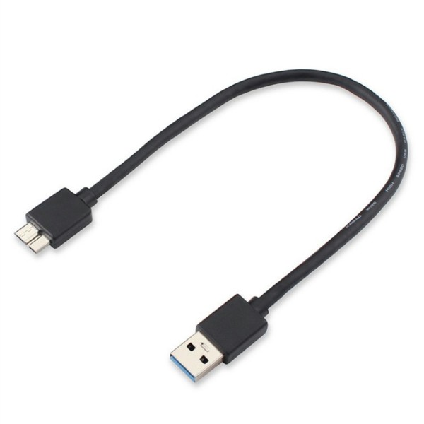 USB3.0ハードディスクデータケーブル Micro USB 高速ポータブルハードディスクケース接続ケーブル 長さ：20cm ka10000a126