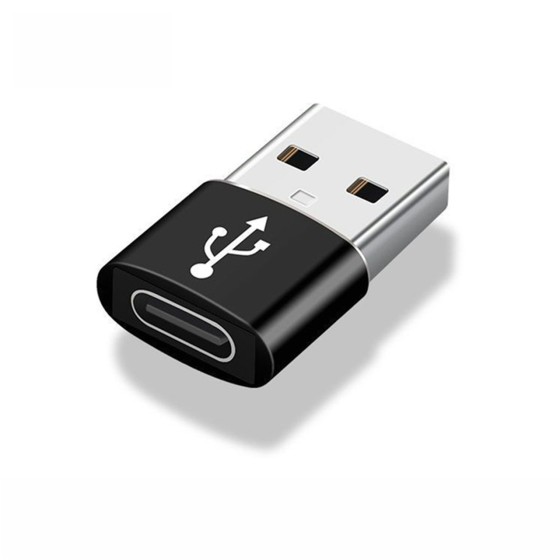 Type-C to USB メス-to-オス 変換アダプター Huawei・Apple PD対応 データケーブル変換 コネクタ充電器用ka10000a138