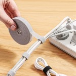 マジックテープ結束バンド 3巻き 自由にカット可能 配線整理 多用途 バンド式ka10000a186