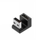 USB3.0変換アダプター 上向き 延長 角度調整 上下U型 中間アダプターka10000a196