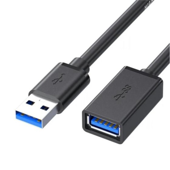 USB3.0延長ケーブル 1m パソコン USBメモリ キーボード マウス用 高速USB延長ケーブル データ充電対応 延長ケーブルka10000a319