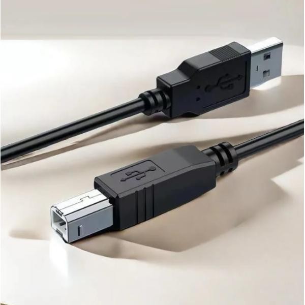 USBプリンターケーブル 長さ1m USB2.0 A-Bタイプ 全銅製 ブラック 高速データ転送 プリンタ接続用 パソコン対応ka10000a327