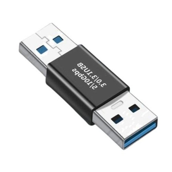 USB3.0 Aオス-Aオス 変換アダプター 高速5Gbps対応 延長・接続用 最大5V/3A給電 USB3.1 Gen1互換 データ転送コネクタka10000a335