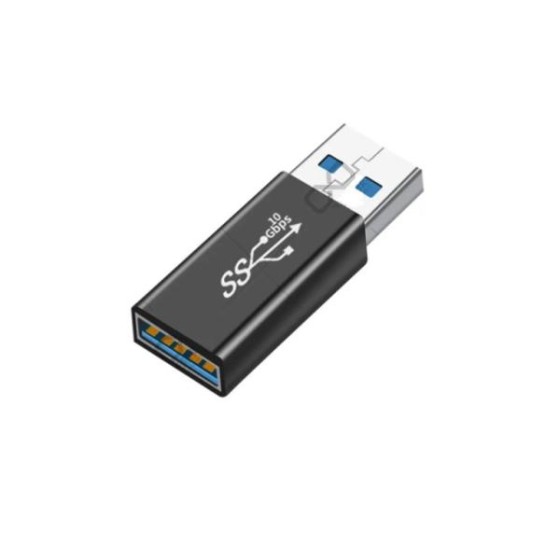 USB3.0 Aオス-Aメス 変換アダプター 10Gbps対応 高速データ転送 延長コネクタ USB3.1 Gen2互換 USB延長・接続用ka10000a336