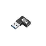 USB3.2 L字型変換アダプター Aオス-Type-Cメス 10Gbps高速転送 OTG対応 PD急速充電 省スペース設計 中継アダプタka10000a342