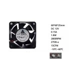 DC12V 静音PCケースファン 6cm 風量強力 低騒音 60mm冷却ファン 電源/CPU/ケース用 冷却装置 各サイズ対応ka10000a350