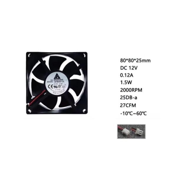 DC12V 静音ファン 8cm 風量強力 低騒音 80mm冷却ファン 電源/CPU/ケース用 冷却装置 各サイズ対応ka10000a352