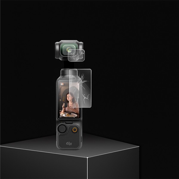 DJI Osmo Pocket 3 用 ガラスフィルム 強化ガラス 保護フィルム 液晶画面用 ka10000a433