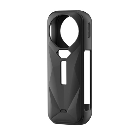 Insta360 X5 用 シリコン保護ケース カバー 防塵 耐衝撃 指紋防止 滑り止め 全面保護 アクセサリー ka10000a486