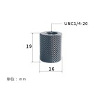 汎用 カメラネジ変換アダプター 1/4メス→1/4メス（K32） アルミ合金製 ダブルヘッドスタッド 三脚・一脚 雲台・スタンド対応 撮影用ネジ ka10000a543