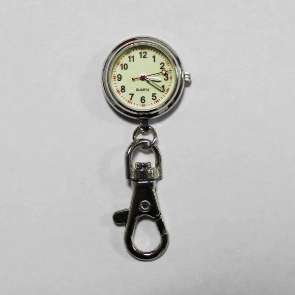 ナースウォッチ 懐中時計 学生/看護試験用 シンプル レトロデザイン 可愛い キーホルダー 小型 レディース用ka10000a560