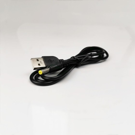 USB → DC4.0×1.7mm 電源ケーブル 1m DC充電コード PSP/ルーター/小型機器用 5V給電ケーブル 高品質ka10000a580