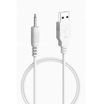 ハンディマッサージャー 充電ケーブル 1.0m DC充電器 吸引タイプ対応 2.5mm USBコード 電マ用アタッチメントka10000a613