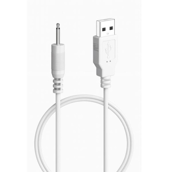 ハンディマッサージャー 充電ケーブル 1.0m DC充電器 吸引タイプ対応 2.5mm USBコード 電マ用アタッチメントka10000a613