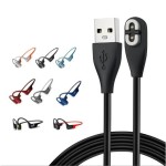 Shokz 充電ケーブル USB充電コード 1m OpenRun/Aeropex/OpenRun Pro/OpenComm/OpenRun Mini 骨伝導イヤホン対応ka10000a619