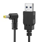 Panasonic ゴリラ カーナビ用 USB充電ケーブル 1m L型 DC電源コード パナソニック ビデオカメラ/PSP対応 4.0φ×1.7φ ka10000a620